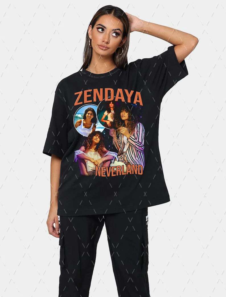 Zendaya T Shirt Neverland Size Up To 5xl