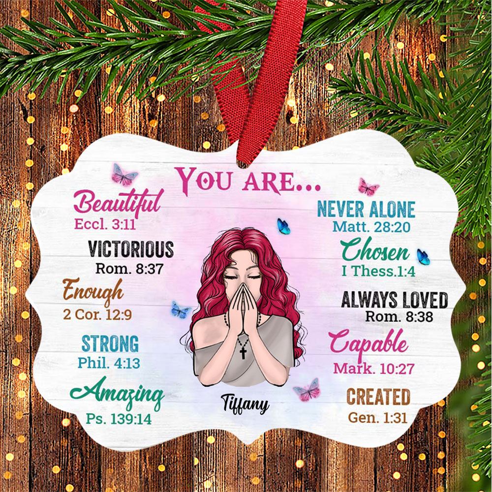 Personalized God You Are Benelux Ornament