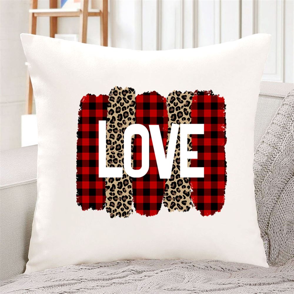 Love Buffalo Plaid And Leopard Print