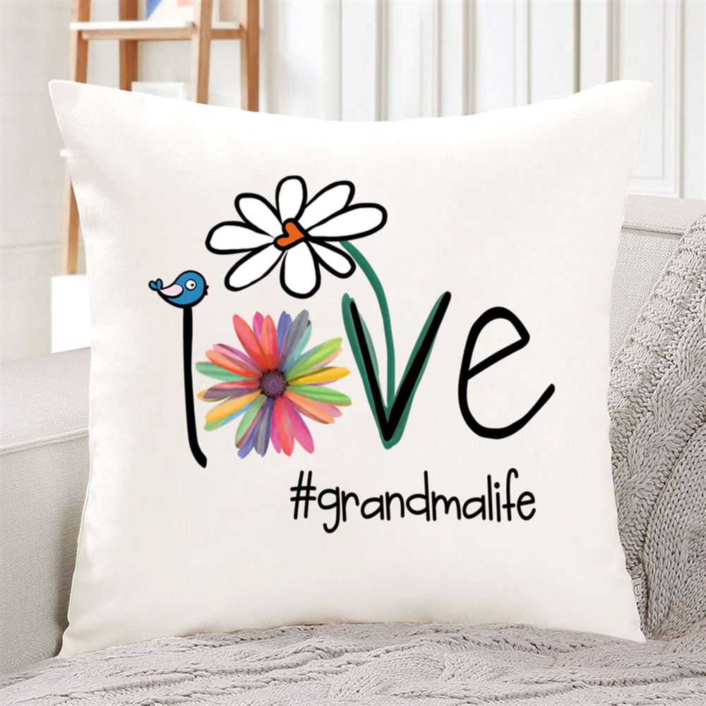 Love Grandma Life Flower