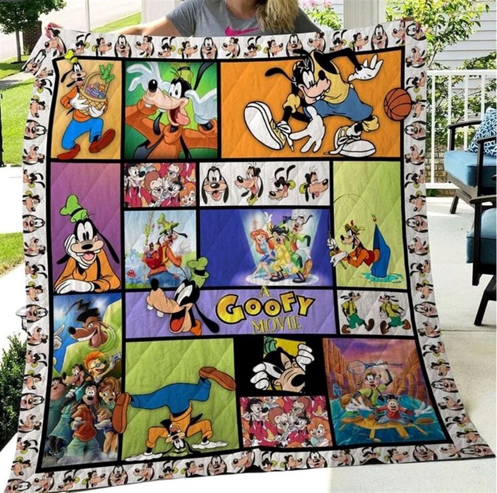 A Goofy Movie Disney Blanket Gift For Christmas