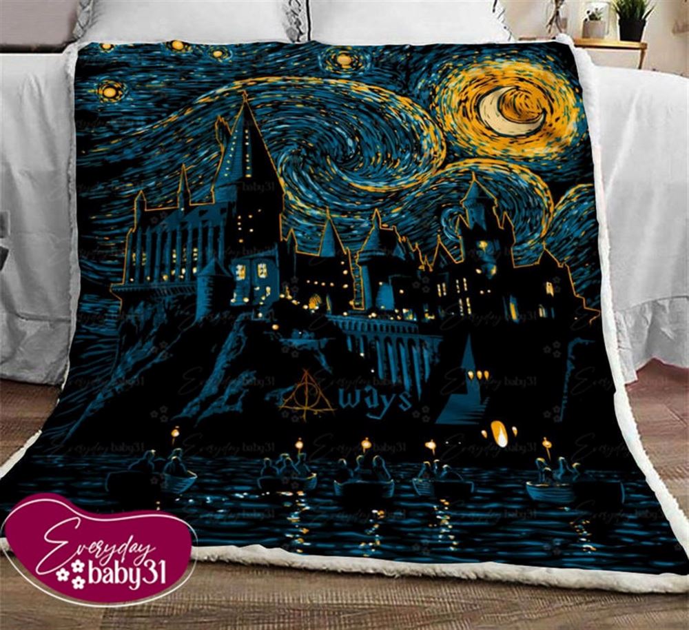 Harry Potter Hogwarts Fleece Blanket