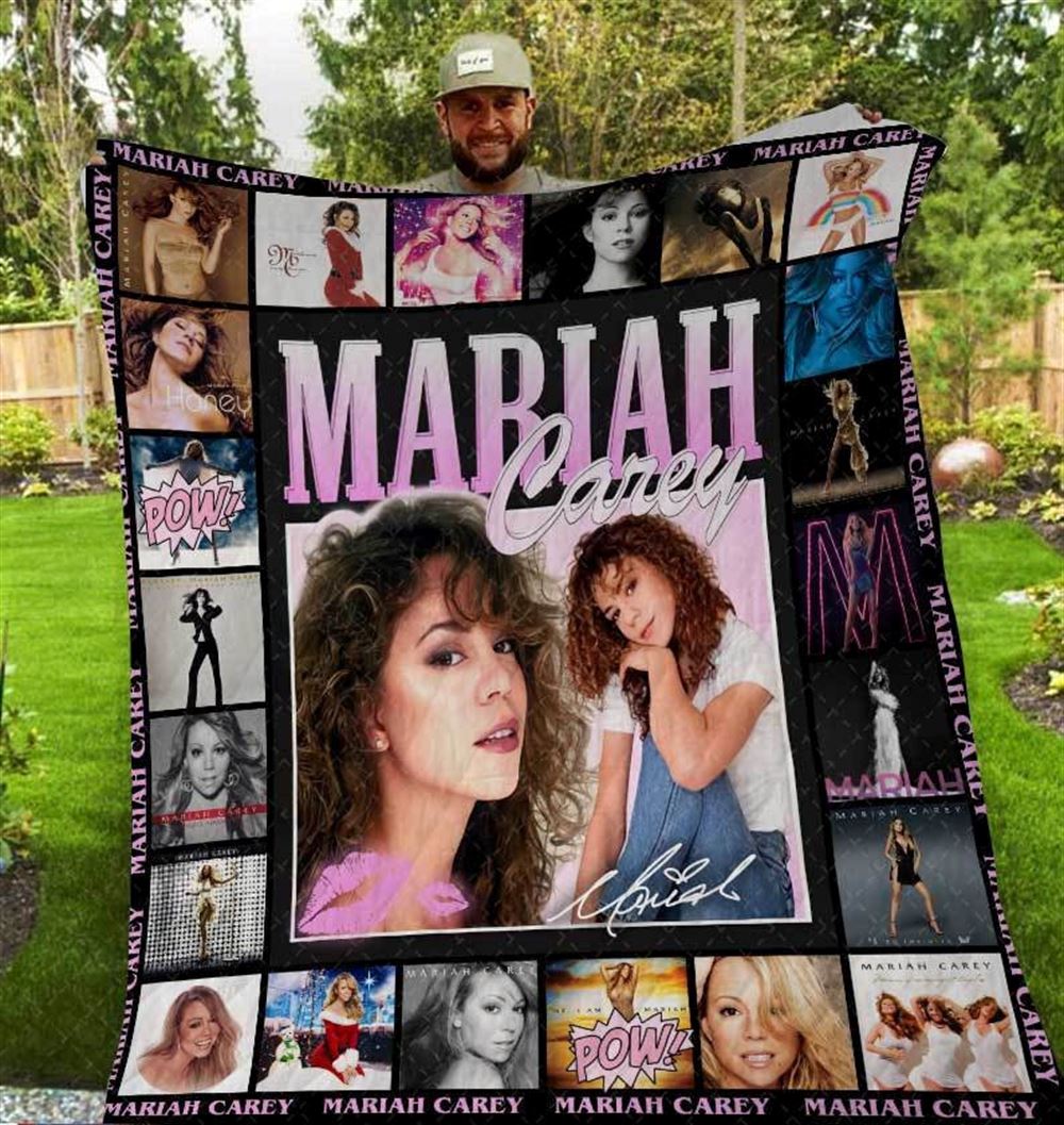 Mariah Carey Quilt Blanket Gift For Fans