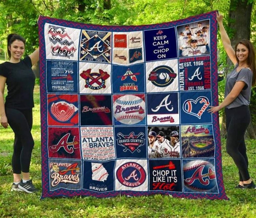 2021 World Series Champions Atlanta Braves Blanket Gifts For Fans