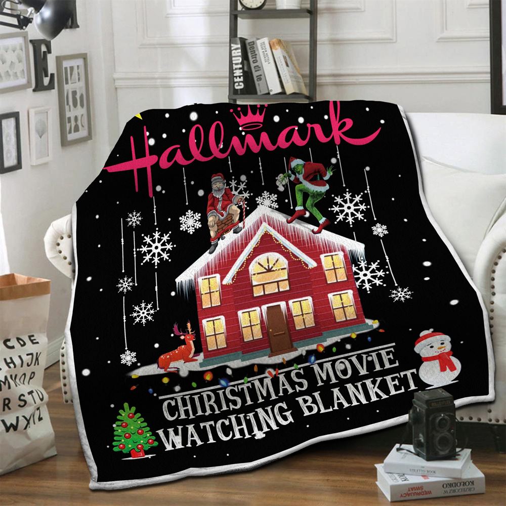 Hallmark Blanket This Is My Christmas Movies Watching