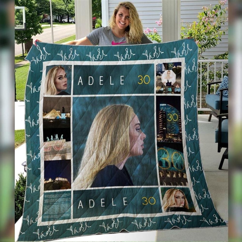 Adele Album 30 Fleece Blanket