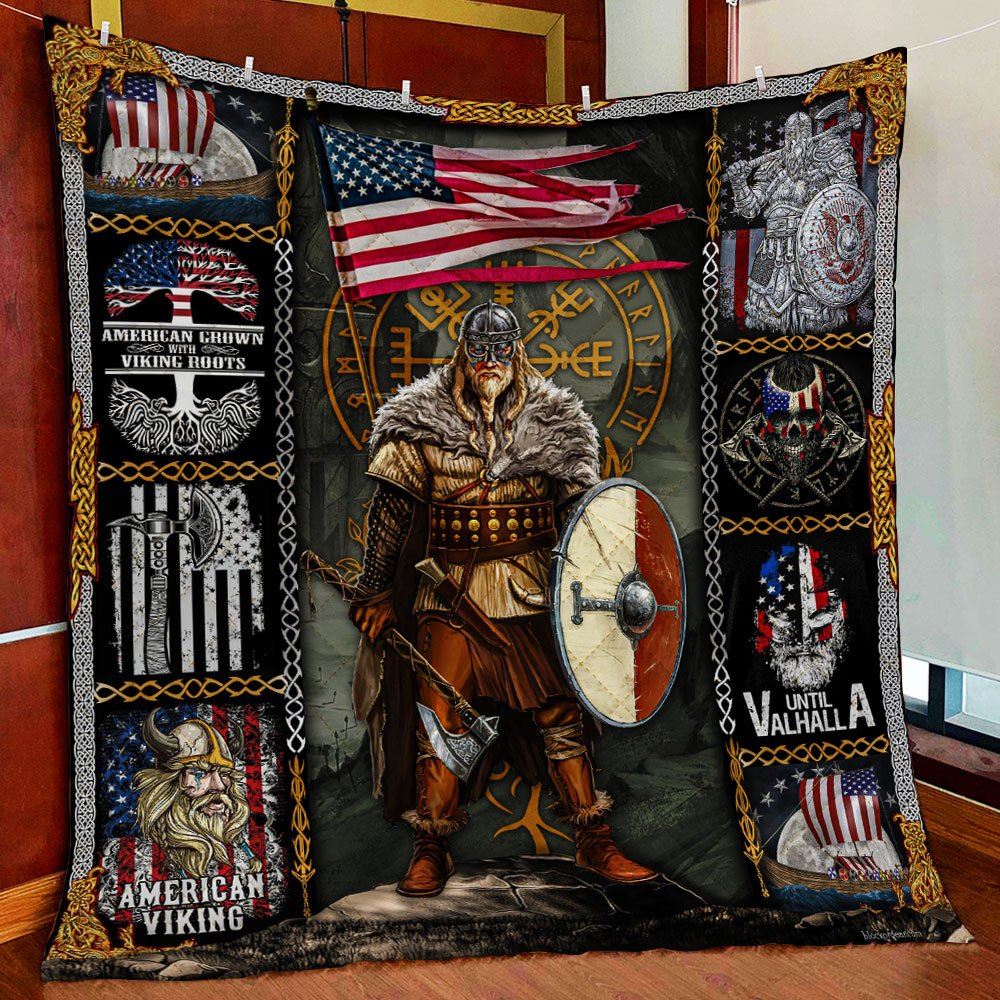 American Viking Quilt Blanket