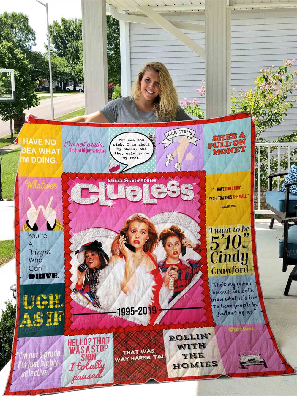 Clueless Quilt Blanket 01