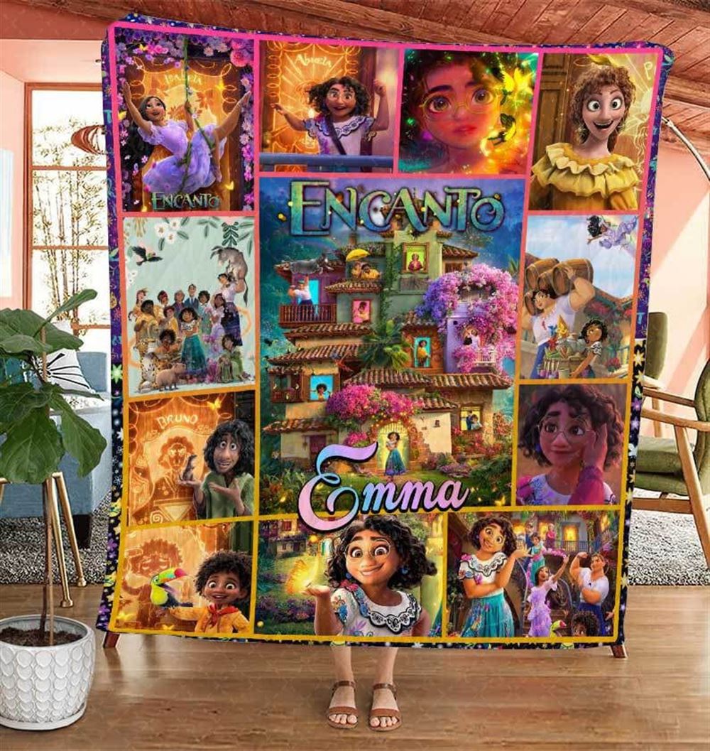 Custom Encanto Disney Movie Blanket