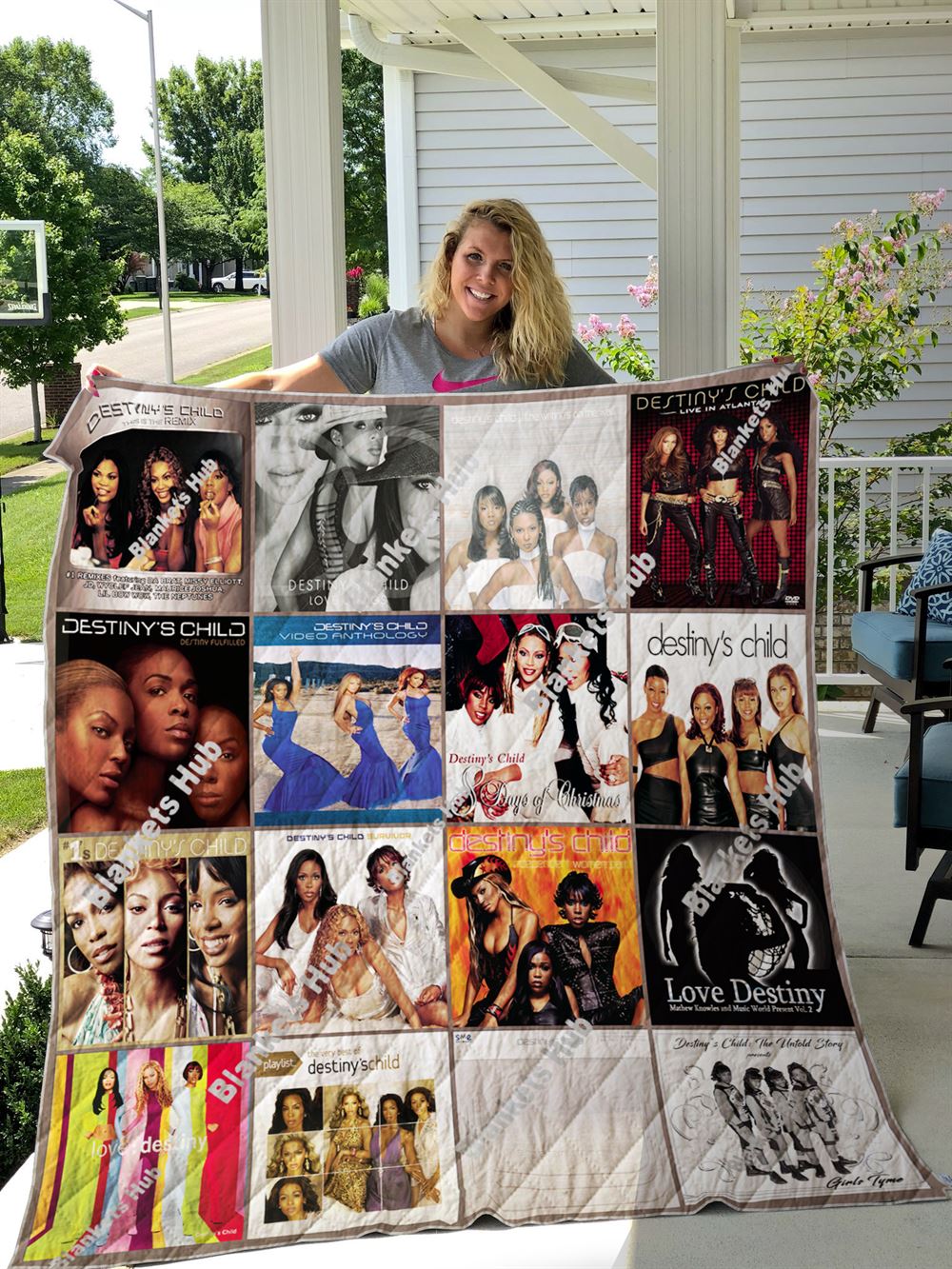 Destinys Child Album Quilt Blanket