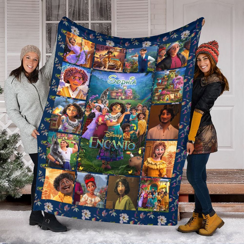 Disney Sophia Encanto Blanket For Kids