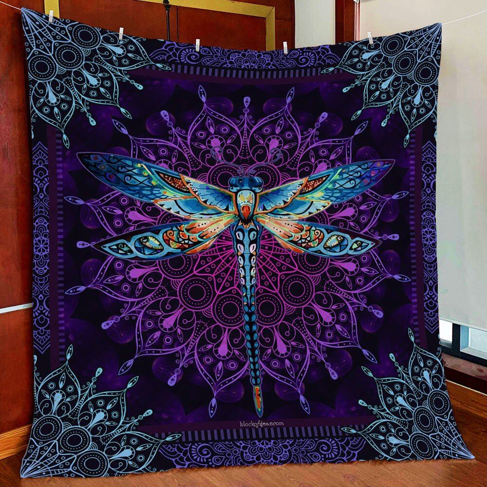 Dragonfly Quilt Blanket Psl1106q