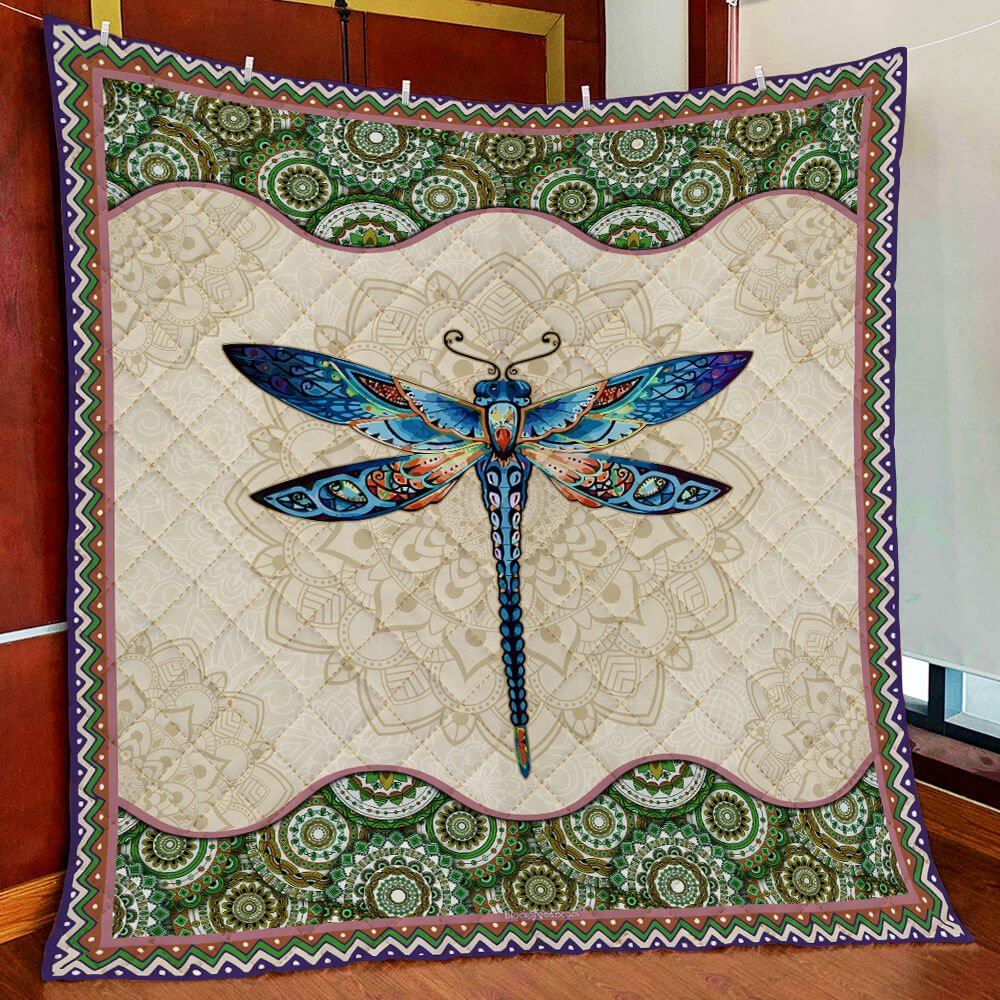 Dragonfly Quilt Blanket Psl1106qv1