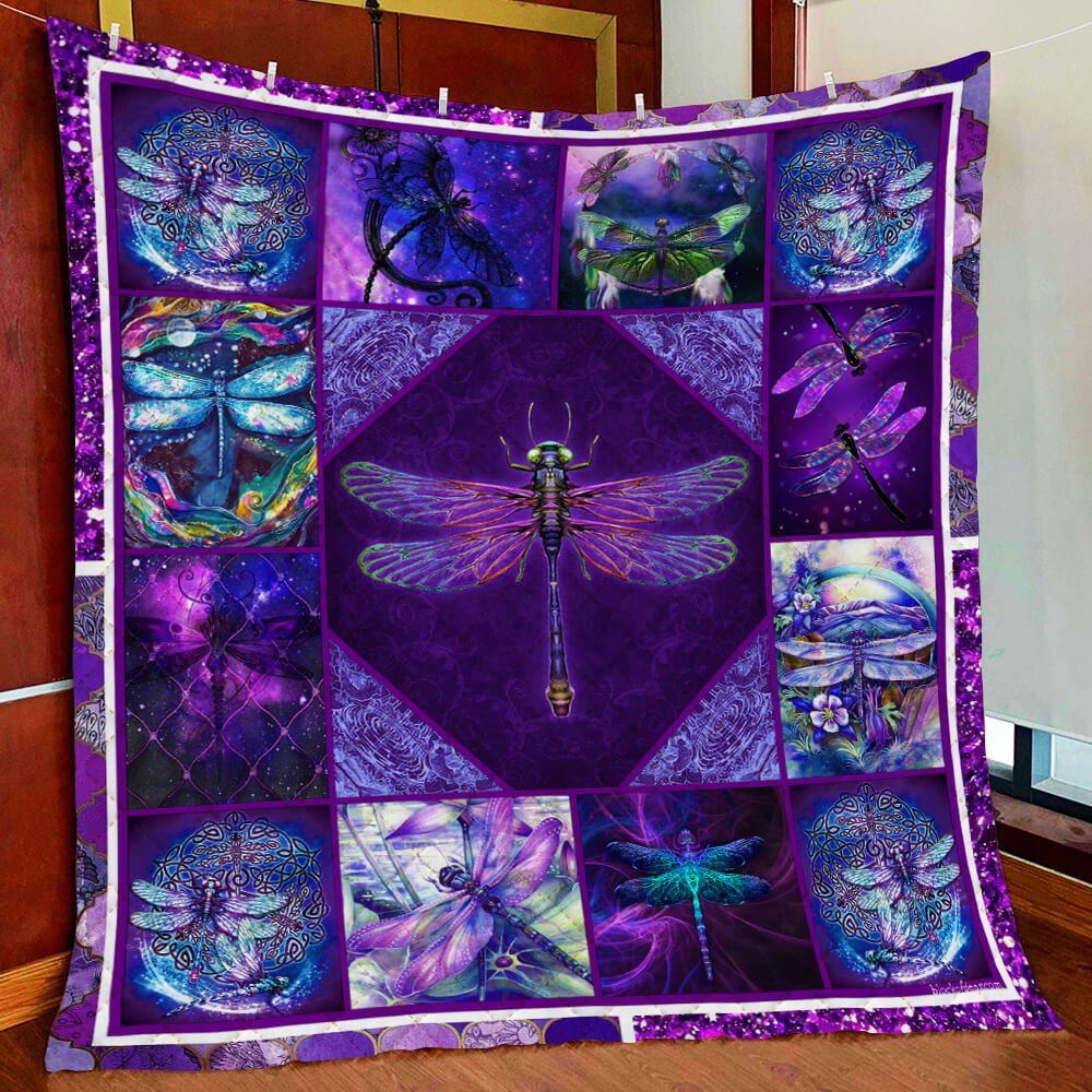 Dragonfly Quilt Blanket