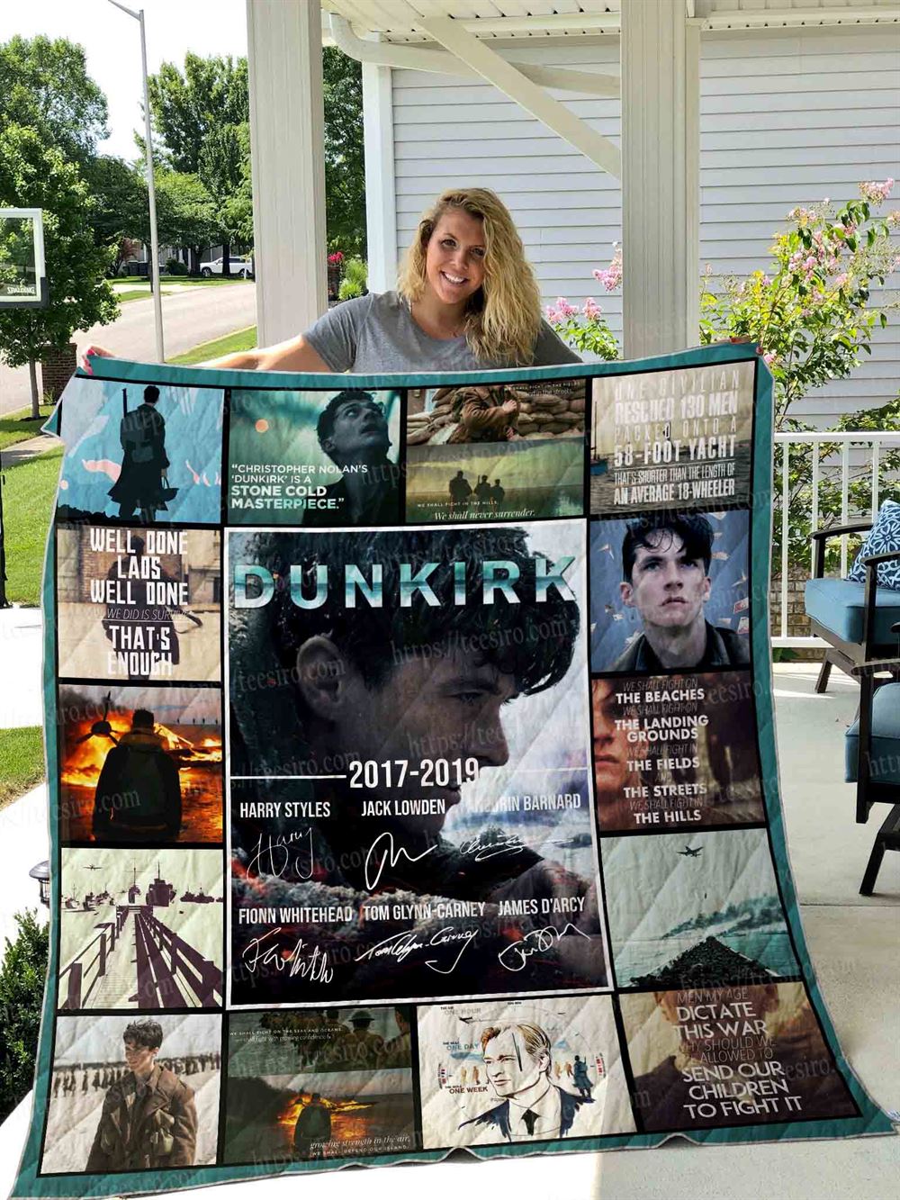 Dunkirk 2017 Quilt Blanket 01