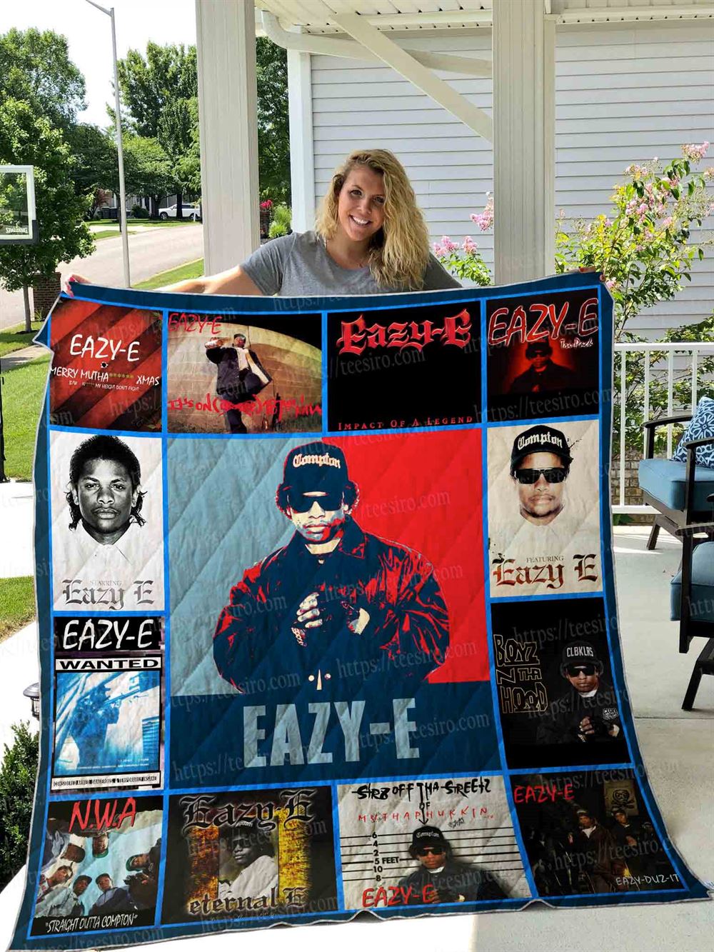 Eazy E Quilt Blanket 01