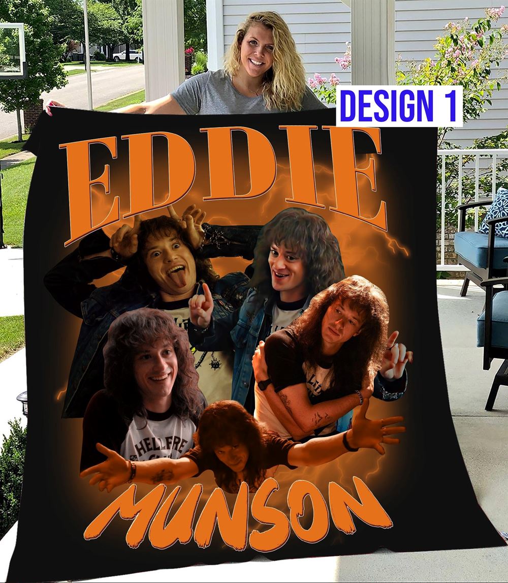 Eddie Munson Stranger Things Blanket