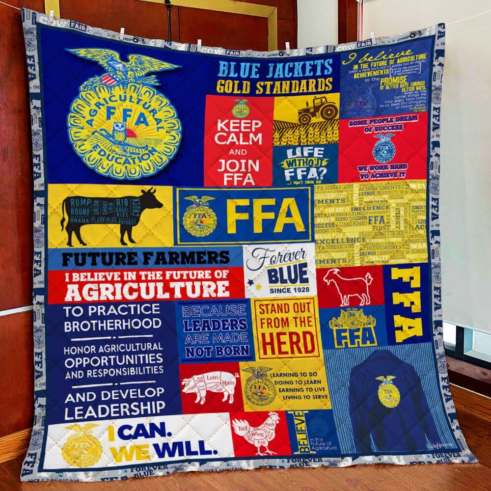 Ffa Future Farmers Of America Quilt Blanket--7vhr2