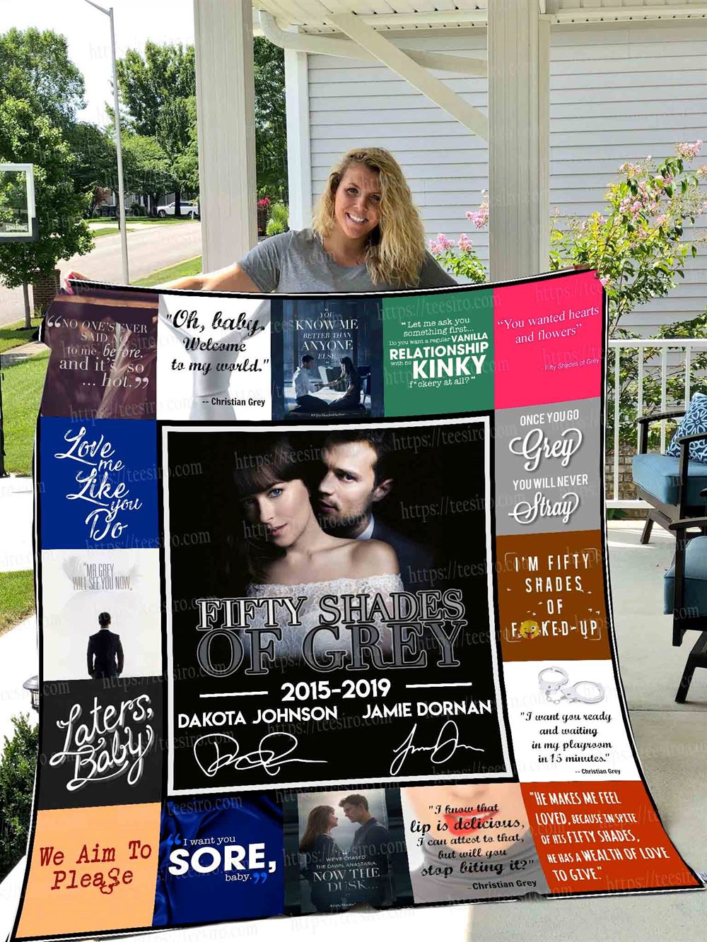 Fifty Shades Quilt Blanket 01