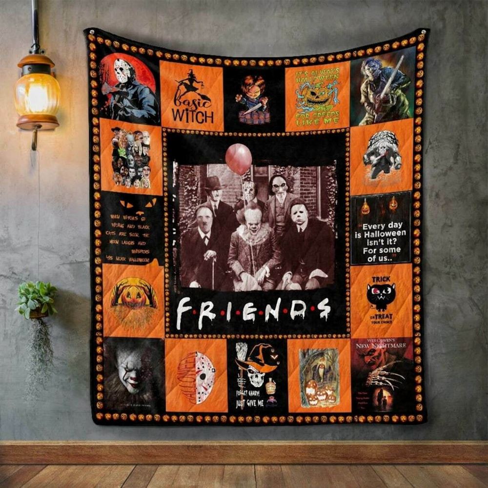 Friends Psychodynamics Halloween Blanket House Decoration