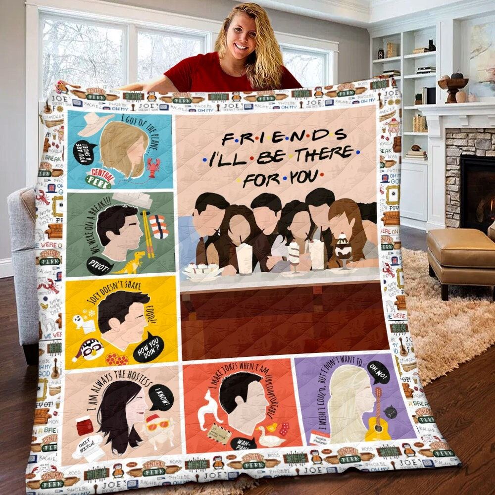 Friends Quilt Friends Fleece Blanket Friends Movie Series Gifts Friends Movie Series Christmas Gifts