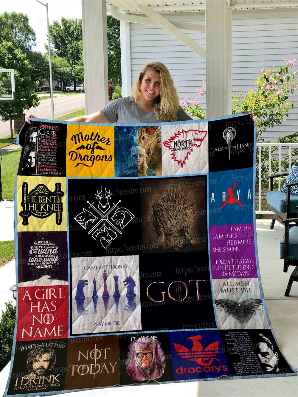 Game Of Thrones Quilt Blanket 01