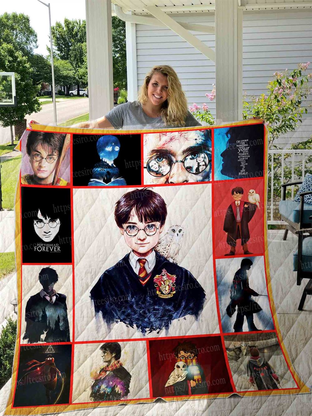 Harry Harry Potter Quilt Blanket 02
