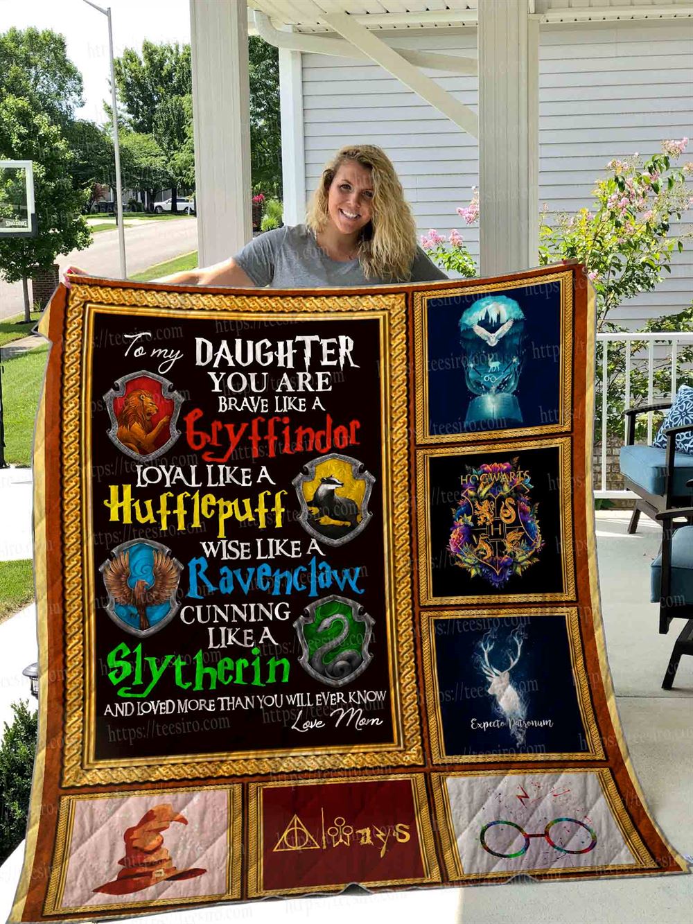 Harry Potter Daughter Quilt Blanket 01