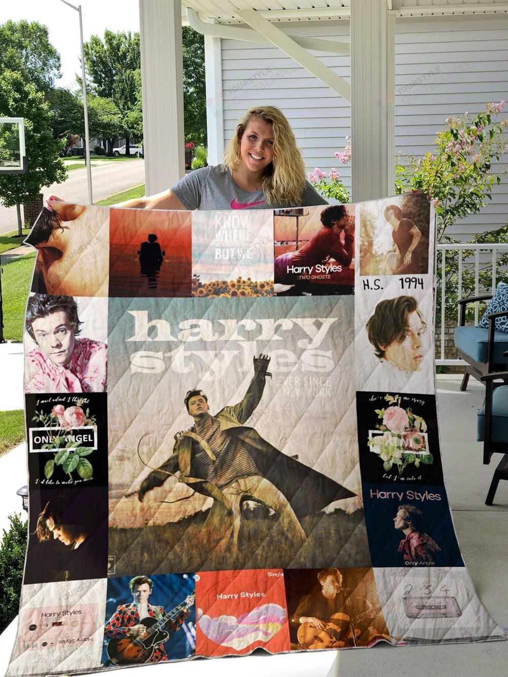 Harry Styles Fleece Blanket Gifts For Friends 2022