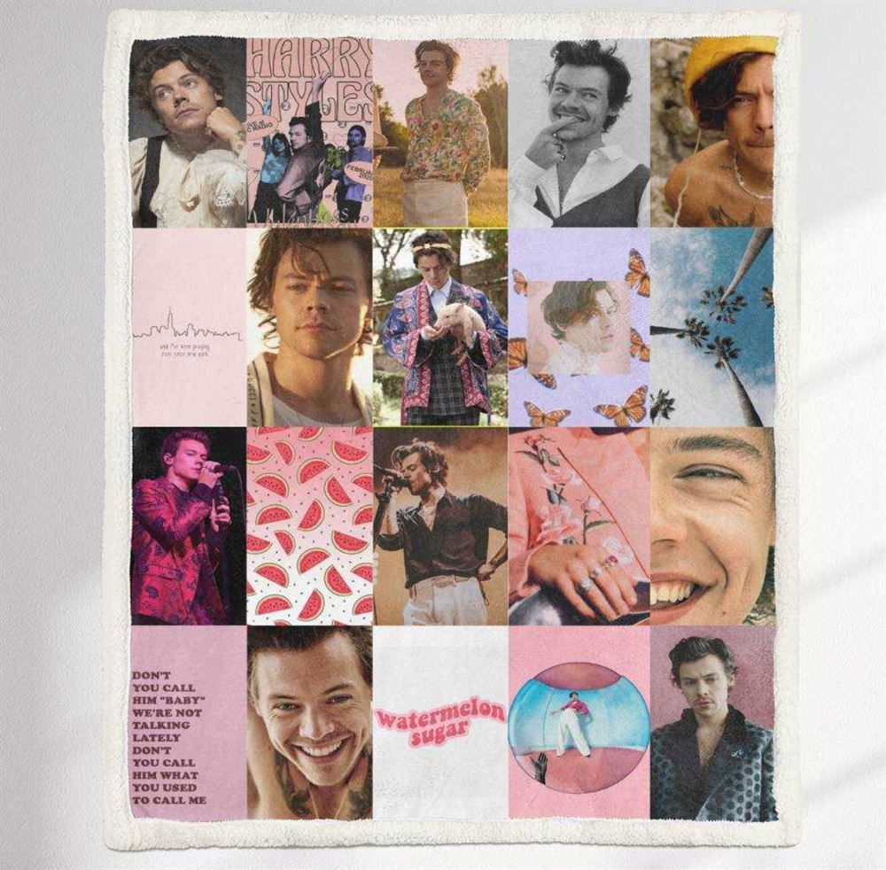 Harry Styles Fleece Blanket Gifts For Friends