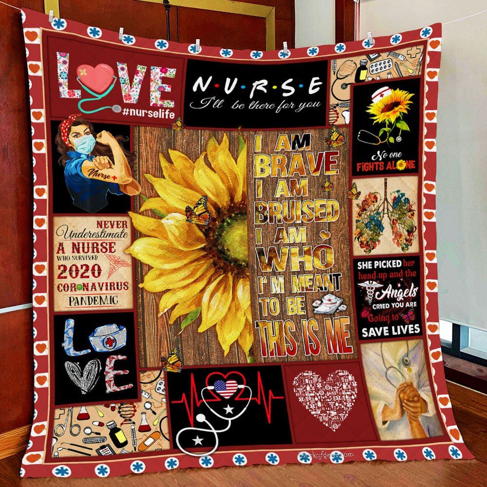 I Am A Nurse Quilt Blanket