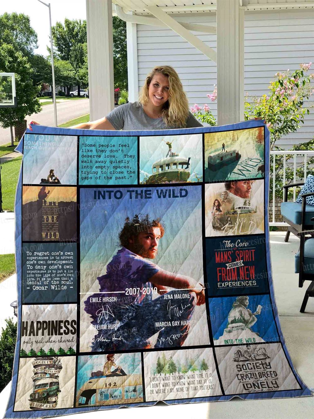 Into The Wild Quilt Blanket 01