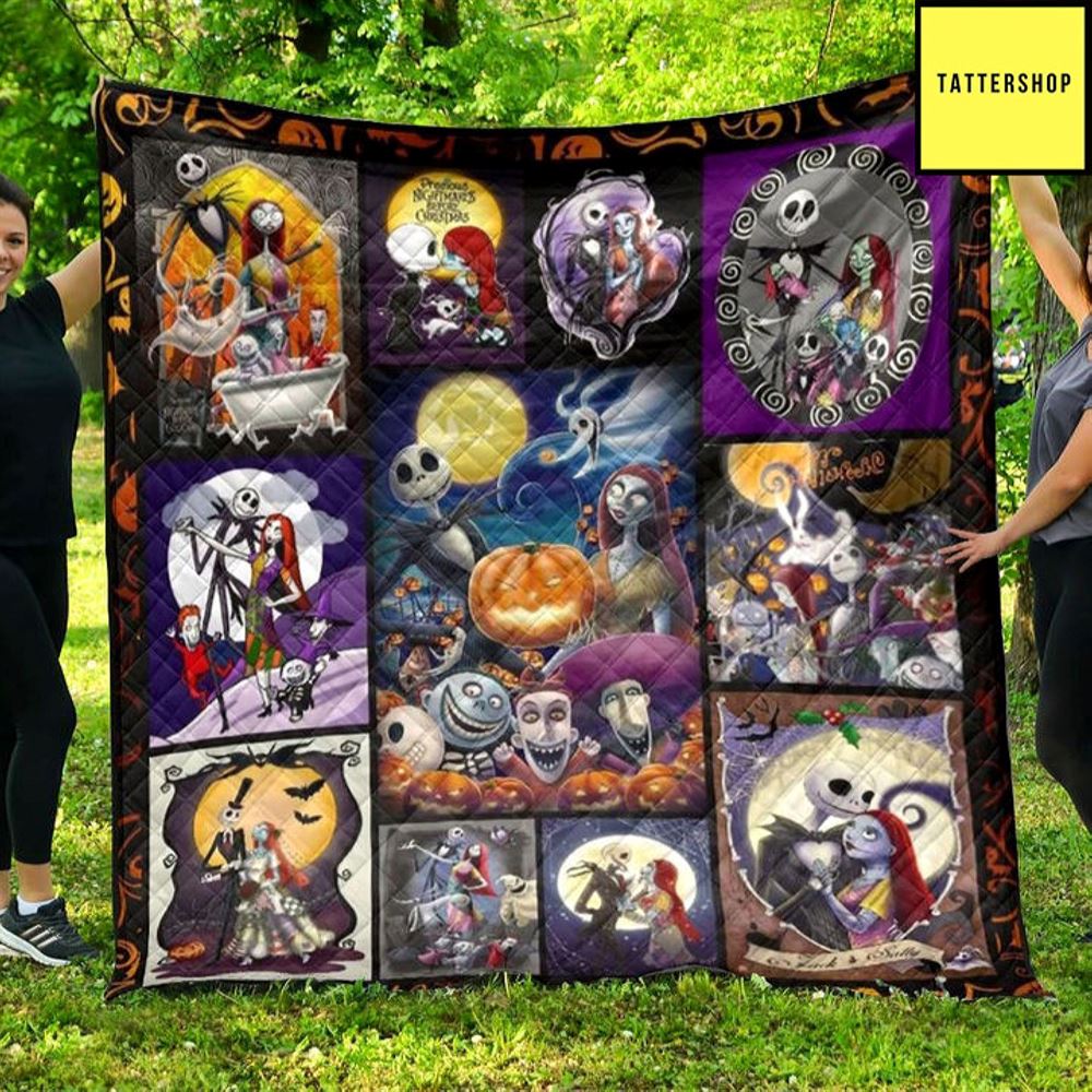 Jack Skellington Halloween Blanket