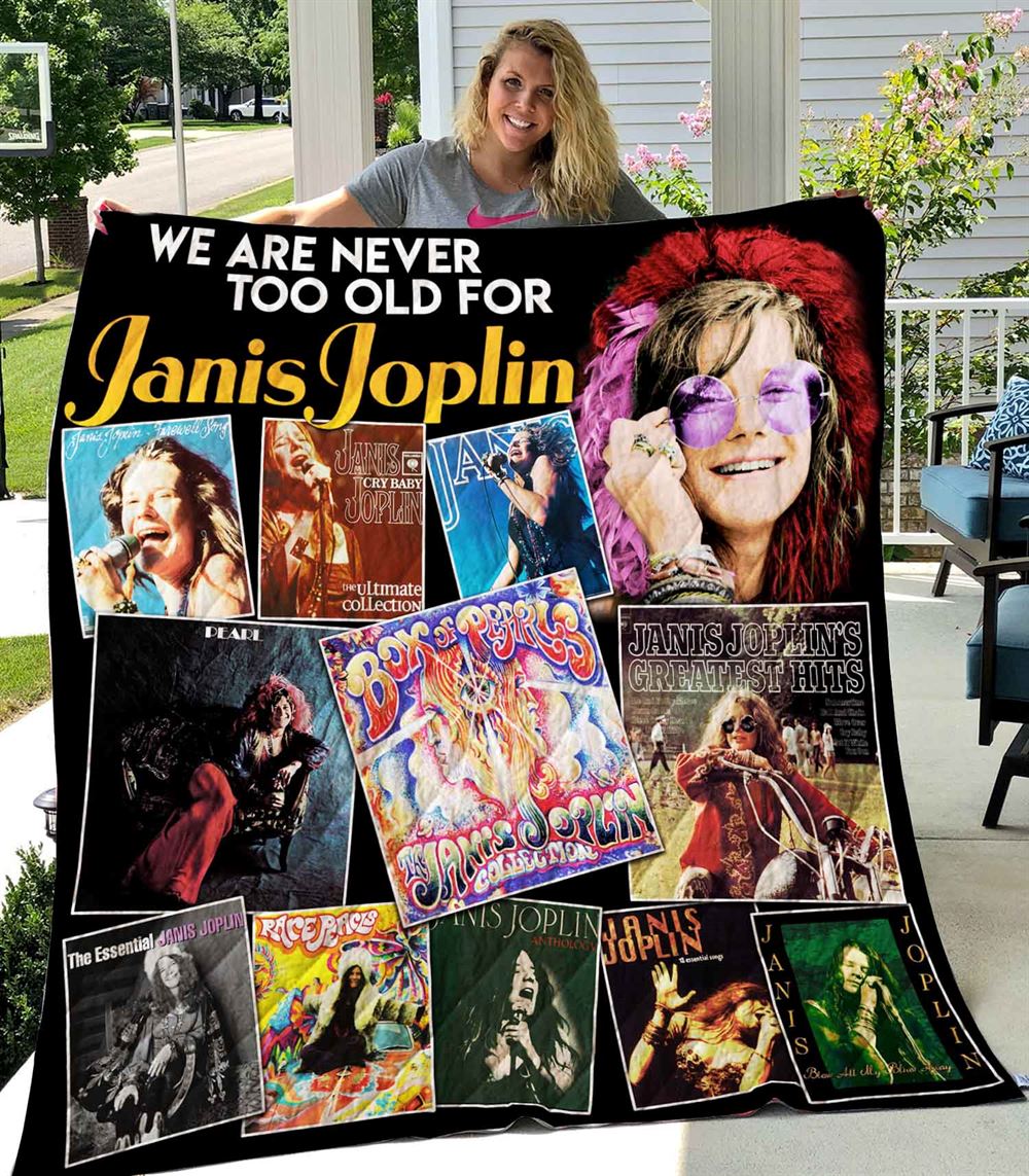 Janis Joplin New Quilt 1809