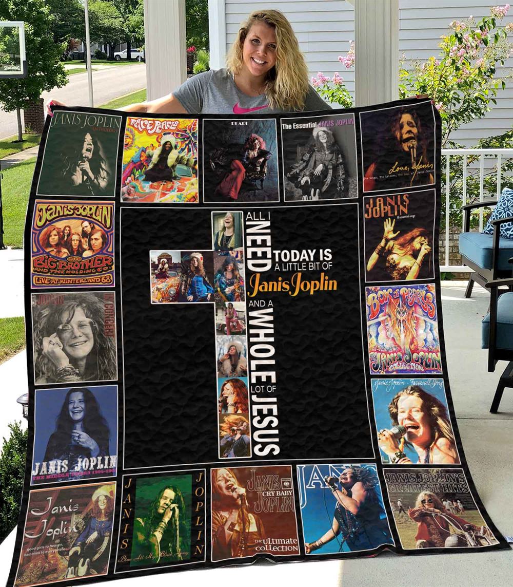 Janis Joplin Quilt 1809