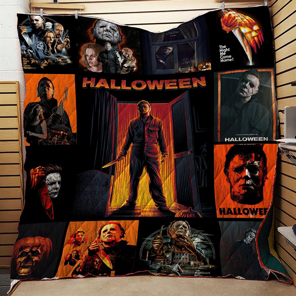 Love Michael Myers Halloween Blanket House Decoration