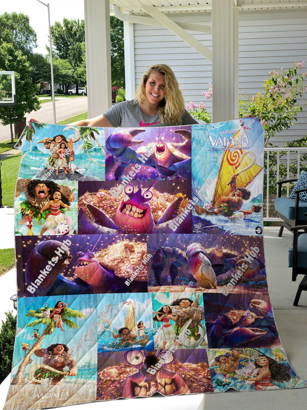 Moana Quilt Blanket