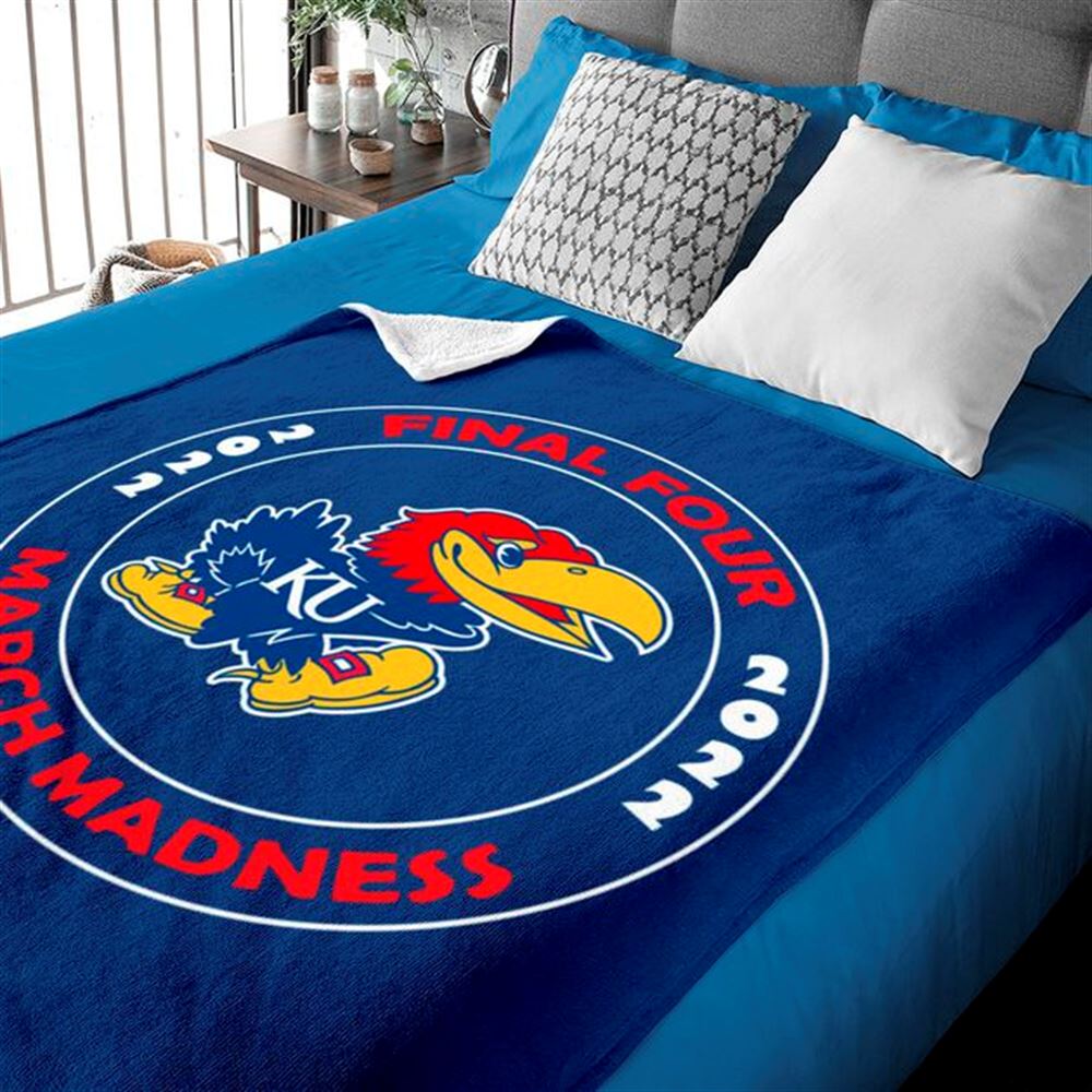 National Champions Kansas Rock Chalk Blanket