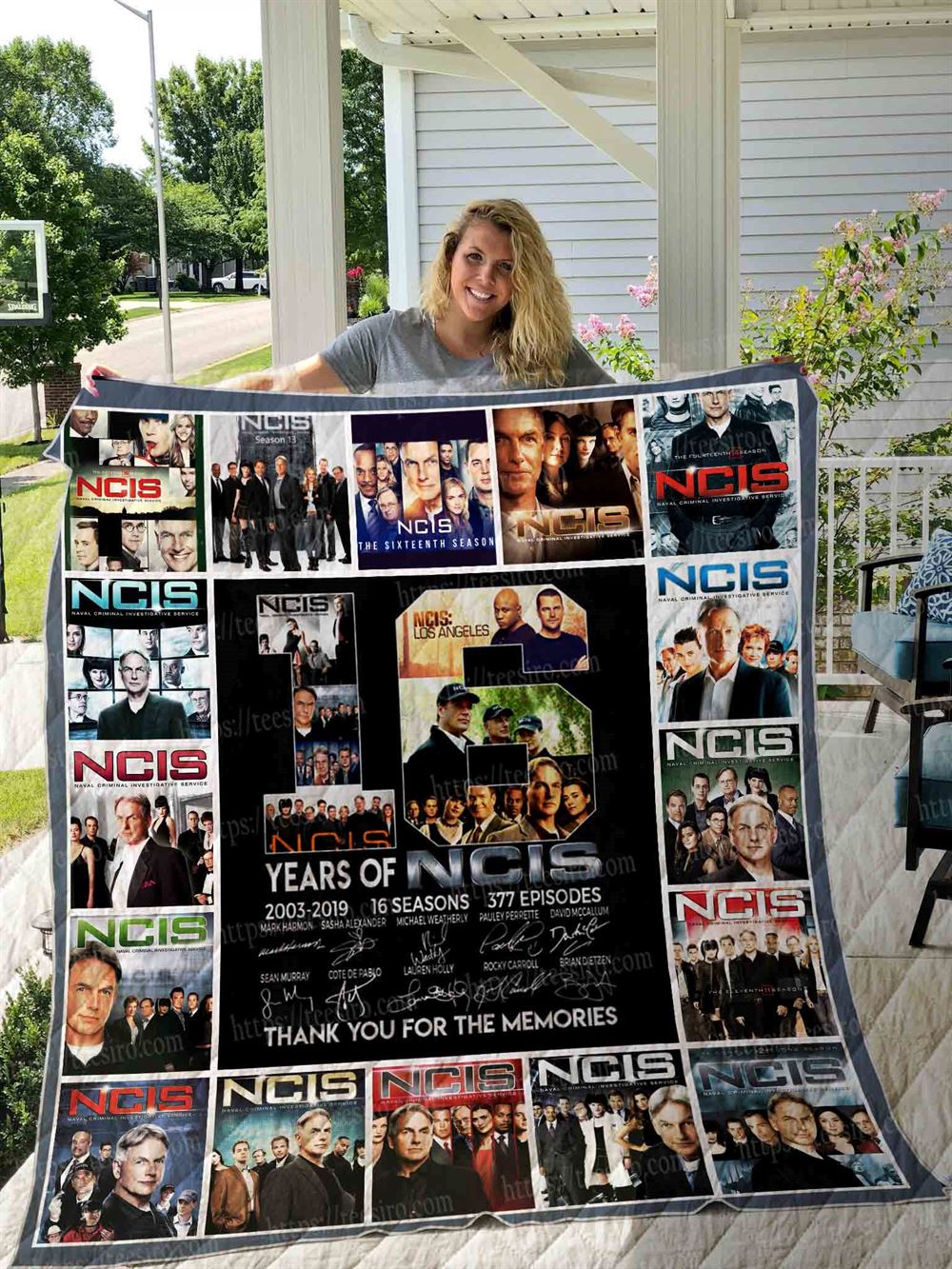 Ncis Quilt Blanket 01