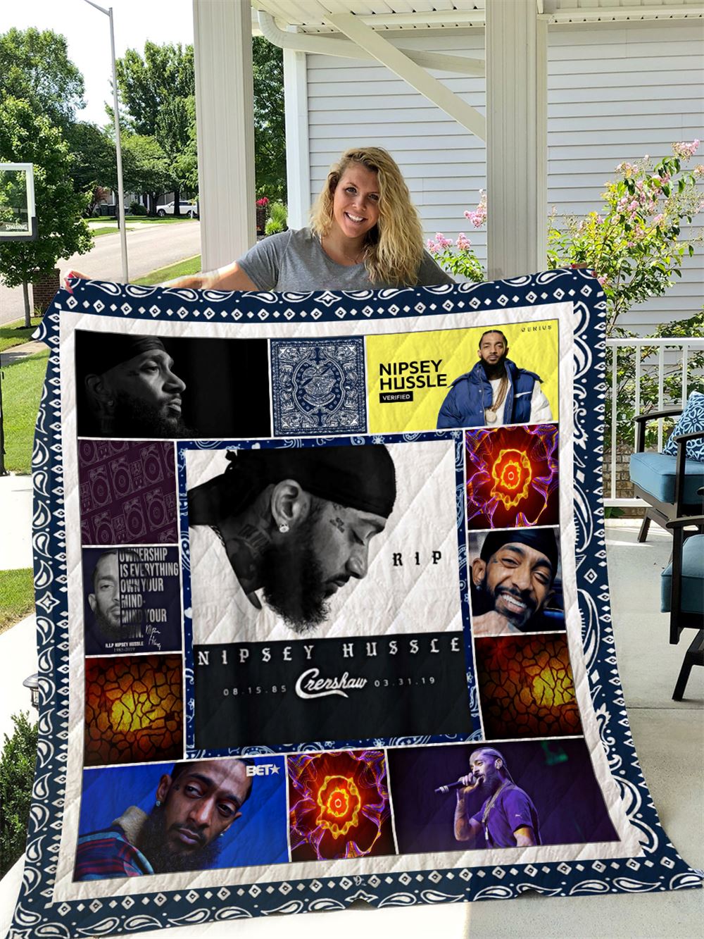 Nipsey Hussle Quilt D2