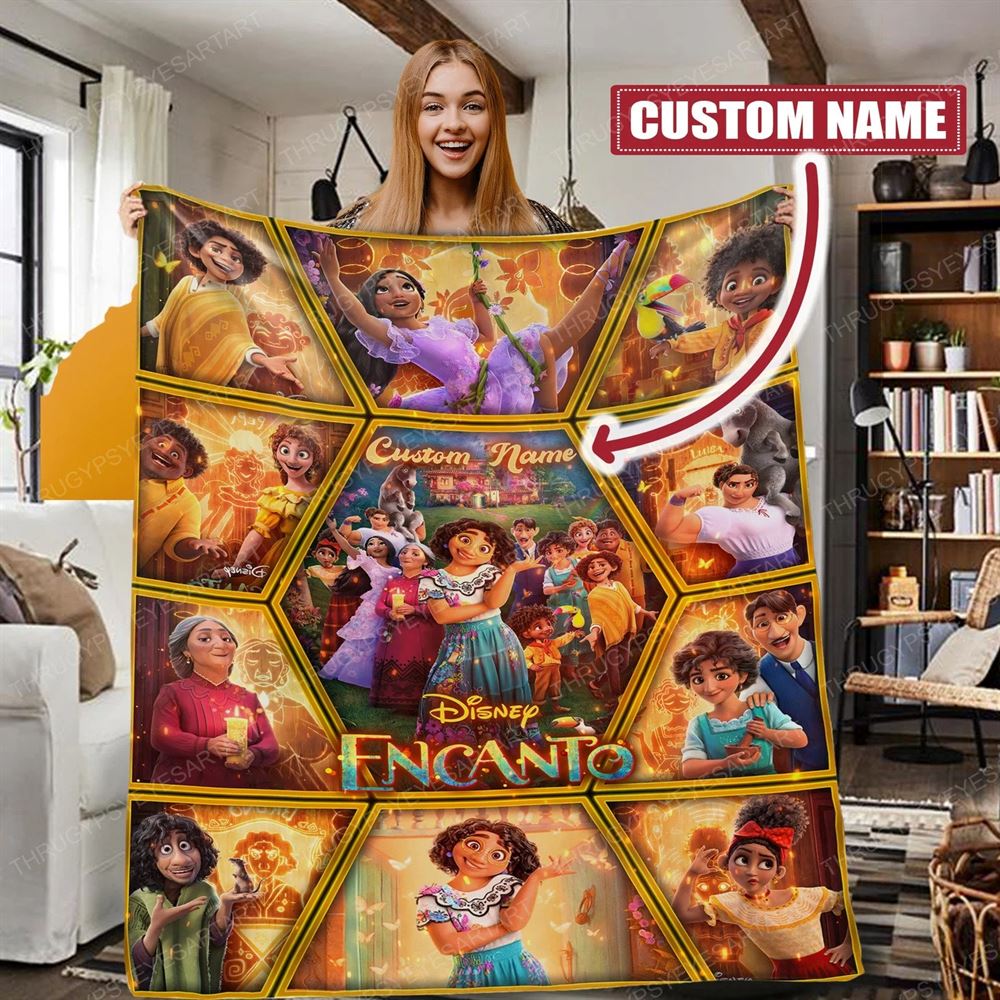 Personalized Name Disney Encanto Blanket