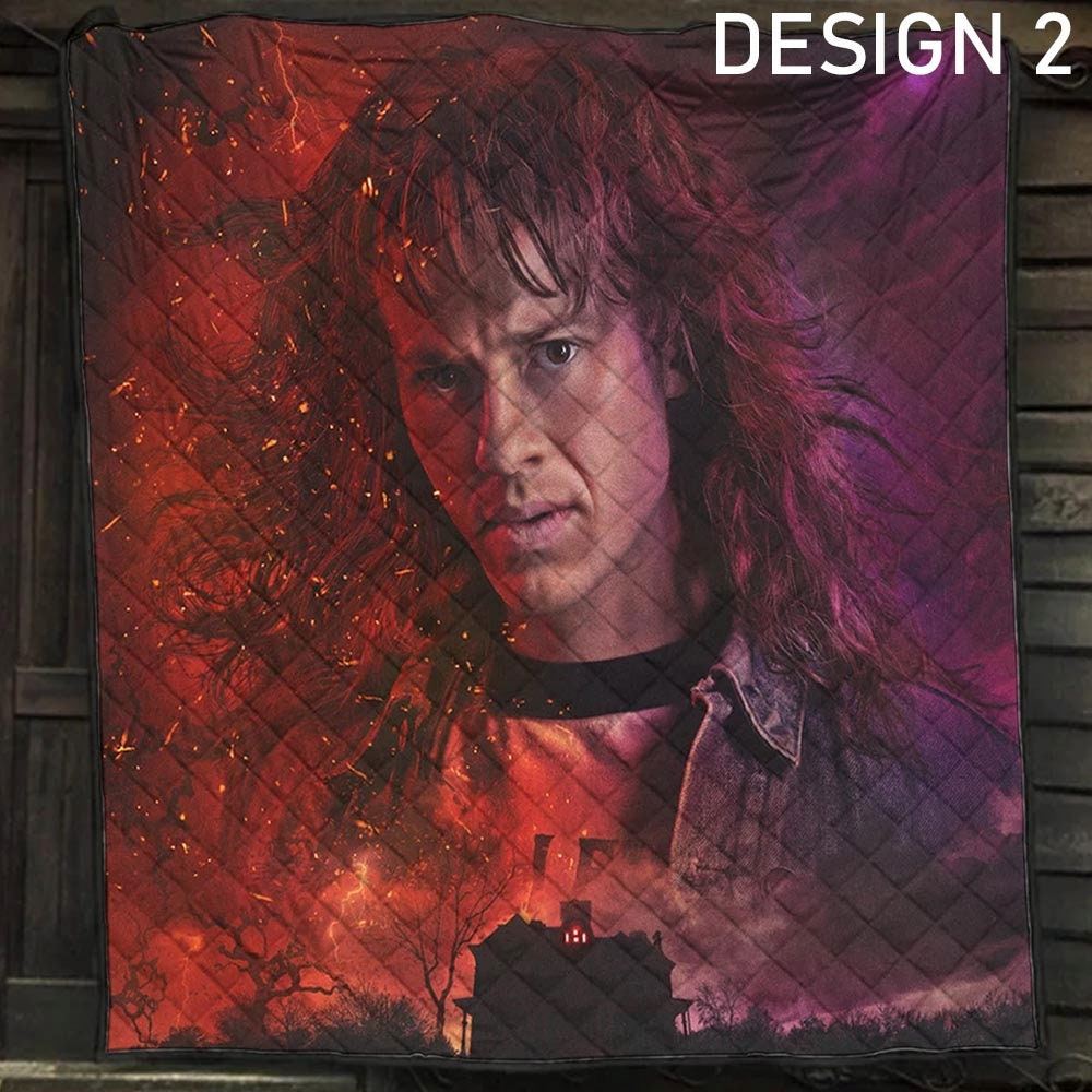 Personalized Stranger Things Eddie Munson Blanket