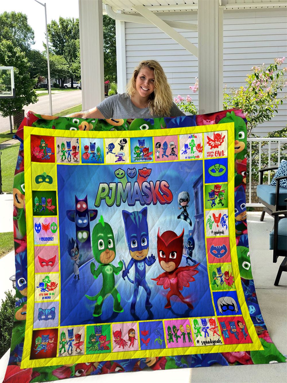 Pj Masks Quilt Blanket I1d2