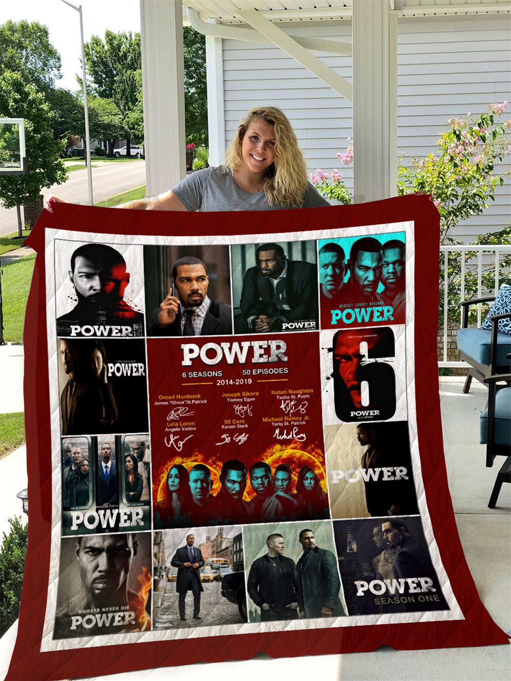 Power Tv Series Quilt Blanket I1d2