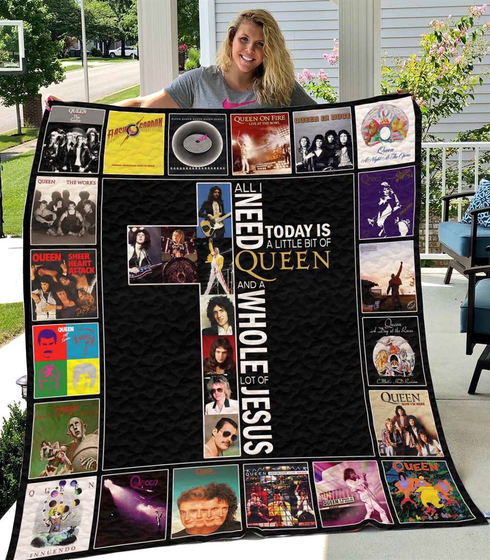 Queen Band Quilt 1809