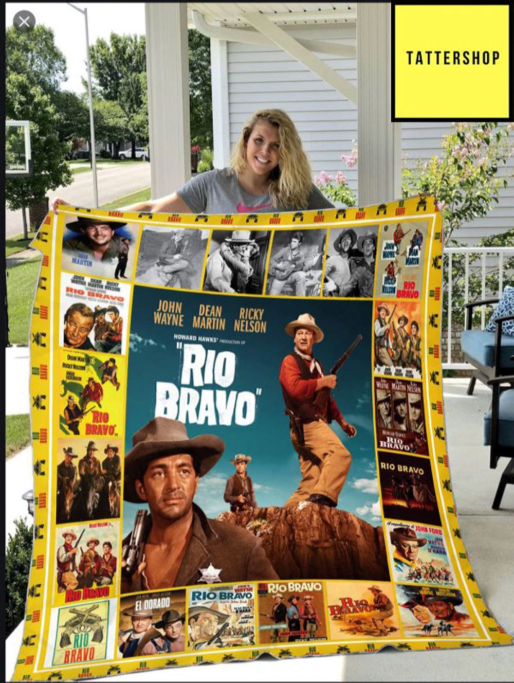 Rio Bravo Halloween Blanket House Decoration