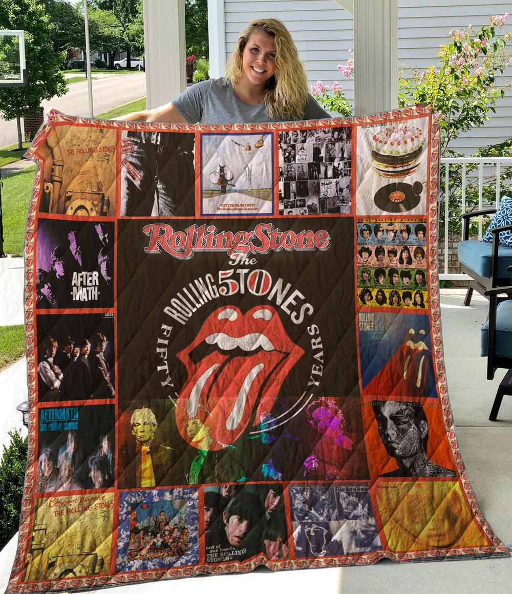 Rolling Stone 50th Anniversary Quilt Limited Edition