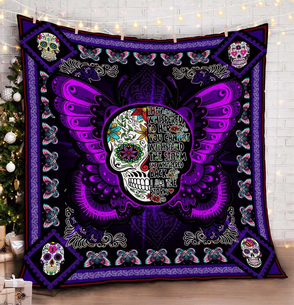 Skull Quilt Blanket