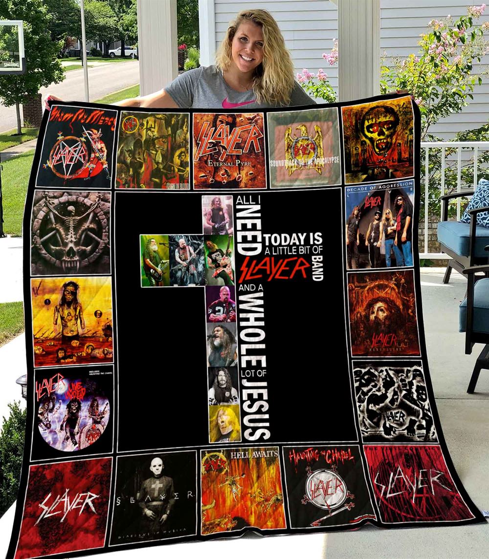 Slayer Band Quilt 1809