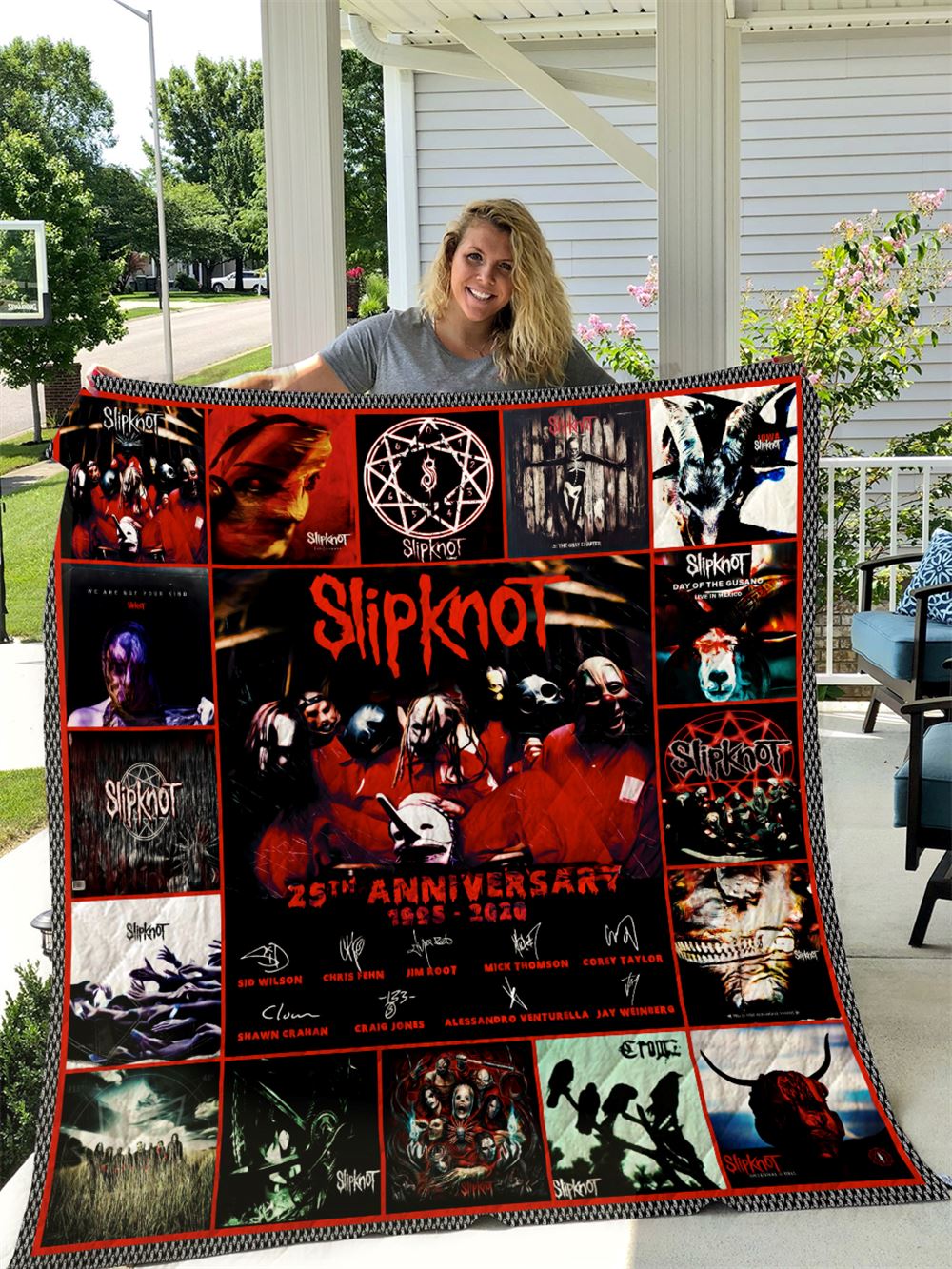 Slipknot Band Quilt Blanket I1d1